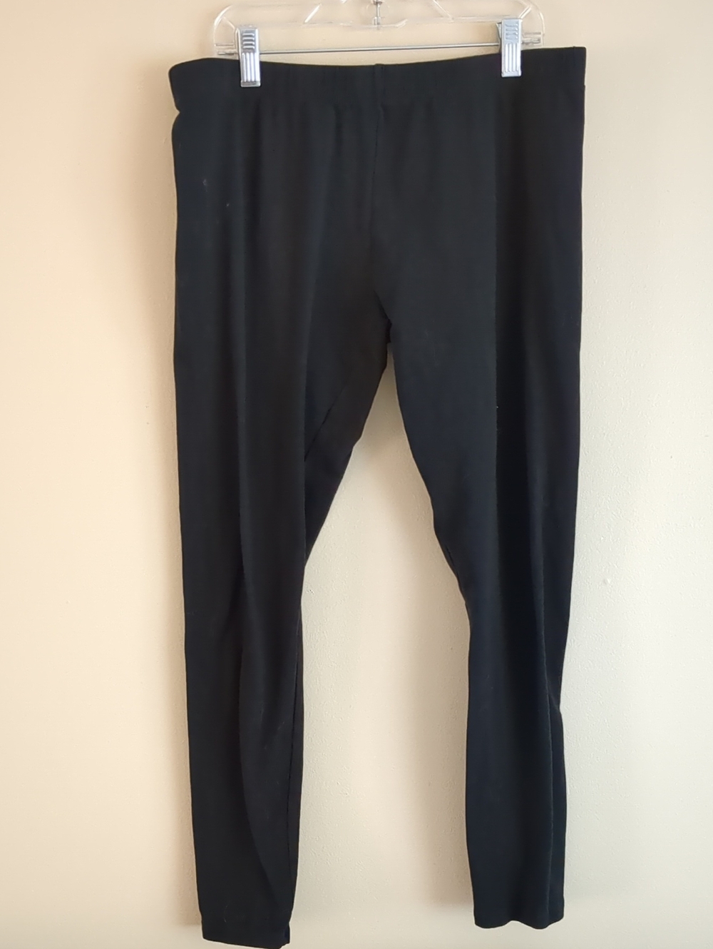 XL No Boundaries Black Cotton Blend Leggings